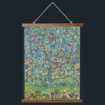 Gustav Klimt - Apfelbaum Wandteppich Mit Holzrahmen<br><div class="desc">Apfelbaum I - Gustav Klimt, Öl auf Leinwand, 1907</div>