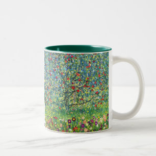 Gustav Klimt: Apfelbaum Zweifarbige Tasse