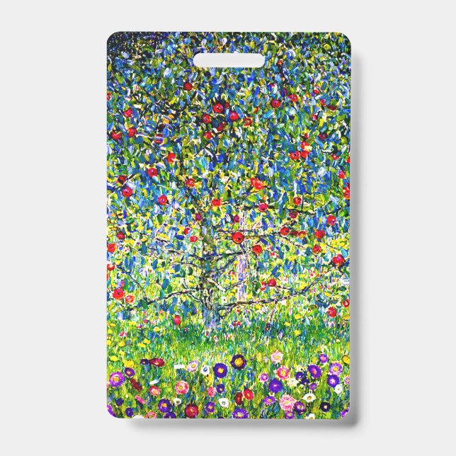 Gustav Klimt Apple Tree Ausweis (Vorderseite)