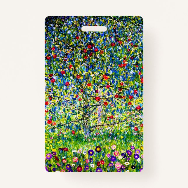 Gustav Klimt Apple Tree Ausweis (Vorderseite)