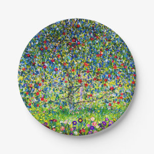 Gustav Klimt Apple Tree Pappteller