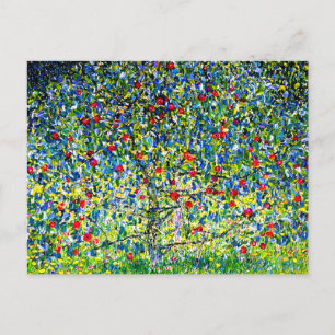 Gustav Klimt Apple Tree Postkarte