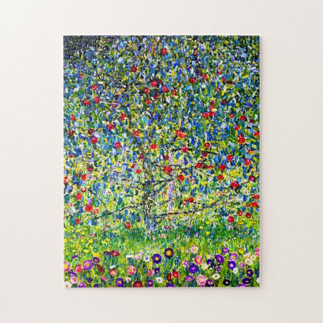Gustav Klimt Apple Tree Puzzle (Vertikal)