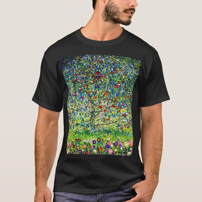 Gustav Klimt Apple Tree T-Shirt (Vorderseite)