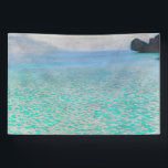 Gustav Klimt - Attersee Banner<br><div class="desc">Attersee - Gustav Klimt,  Öl auf Leinwand,  1910</div>