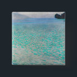 Gustav Klimt - Attersee Button<br><div class="desc">Attersee - Gustav Klimt, Öl auf Leinwand, 1910</div>