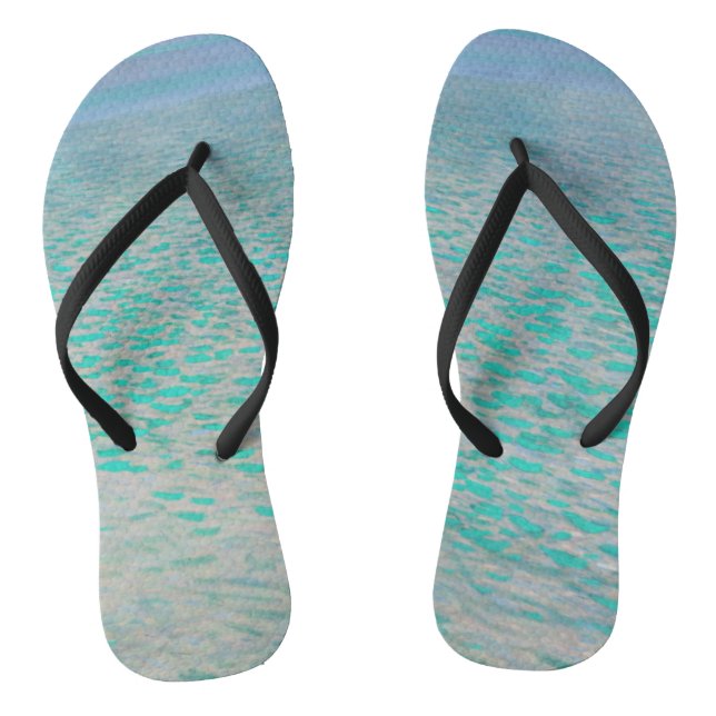 Gustav Klimt - Attersee Flip Flops (Fußbett)