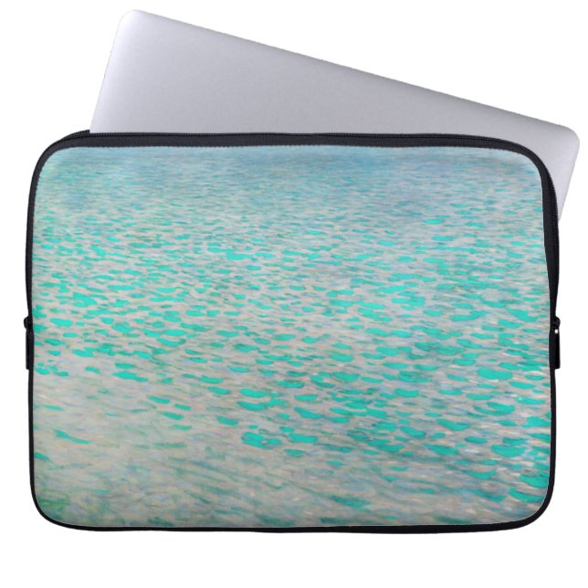 Gustav Klimt - Attersee Laptopschutzhülle (Vorderseite)