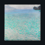 Gustav Klimt - Attersee Magnet<br><div class="desc">Attersee - Gustav Klimt,  Öl auf Leinwand,  1910</div>