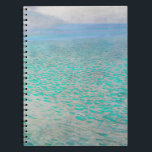 Gustav Klimt - Attersee Notizblock<br><div class="desc">Attersee - Gustav Klimt, Öl auf Leinwand, 1910</div>