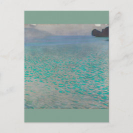 Gustav Klimt Attersee Postkarte
