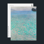 Gustav Klimt - Attersee Postkarte<br><div class="desc">Attersee - Gustav Klimt, Öl auf Leinwand, 1910</div>