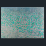 Gustav Klimt - Attersee Schneidebrett<br><div class="desc">Attersee - Gustav Klimt,  Öl auf Leinwand,  1910</div>