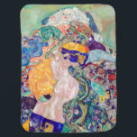 Gustav Klimt - Baby / Wiege Babydecke<br><div class="desc">Baby / Cradle - Gustav Klimt,  Öl auf Leinwand,  1917-1918</div>
