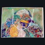 Gustav Klimt - Baby / Wiege Große Geschenktüte<br><div class="desc">Baby / Cradle - Gustav Klimt,  Öl auf Leinwand,  1917-1918</div>