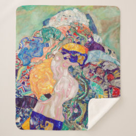 Gustav Klimt - Baby / Wiege Sherpadecke
