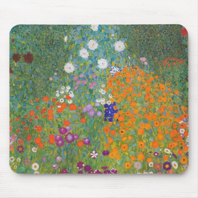 Gustav Klimt // Bauerngarten // Bauerngarten Mousepad (Vorne)