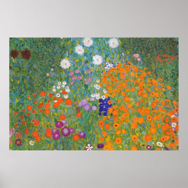 Gustav Klimt // Bauerngarten // Bauerngarten Poster (Vorne)