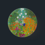 Gustav Klimt Bauerngarten Fantastische Bergwelten Button<br><div class="desc">Gustav Klimt Bauerngarten Fantastische Bergwelten</div>