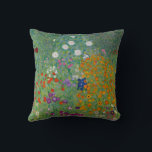 Gustav Klimt Bauerngarten Fantastische Bergwelten Kissen<br><div class="desc">Gustav Klimt Bauerngarten Fantastische Bergwelten</div>