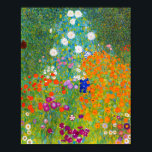 Gustav Klimt Bauerngarten Fantastische Bergwelten Poster<br><div class="desc">Gustav Klimt Bauerngarten Gedeckter Garten Kunstgiesserei</div>