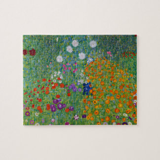 Gustav Klimt Bauerngarten Fantastische Bergwelten Puzzle