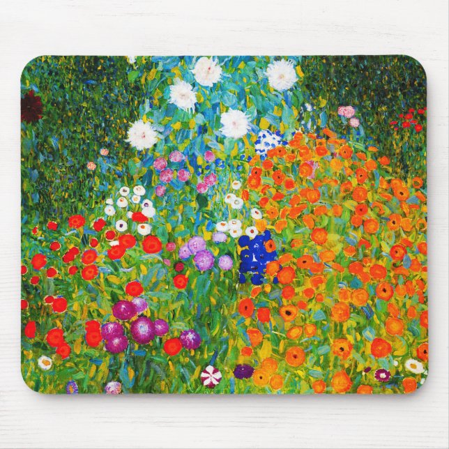 Gustav Klimt , "Bauerngarten" Mousepad (Vorne)