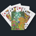 Gustav Klimt , "Bauerngarten" Spielkarten<br><div class="desc">私 はGustav Klimtが 好 な 人 き の た</div>