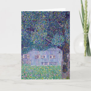Gustav Klimt - Bauernhof in Oberösterreich Karte