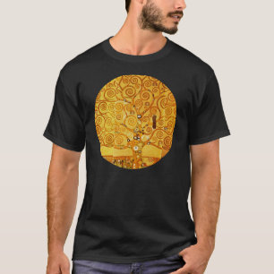 Gustav Klimt Baum des Lebens: Art Nouveau Symbolis T-Shirt