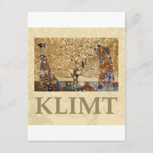 Gustav Klimt Baum des Lebens Postkarte