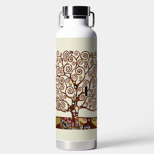 Gustav Klimt, Baum des Lebens Trinkflasche (Vorderseite)