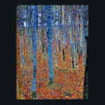 Gustav Klimt, Beech Grove I Poster<br><div class="desc">Beech Grove I.,  berühmtes Gemälde des österreichischen Symbolistin Gustav Klimt</div>
