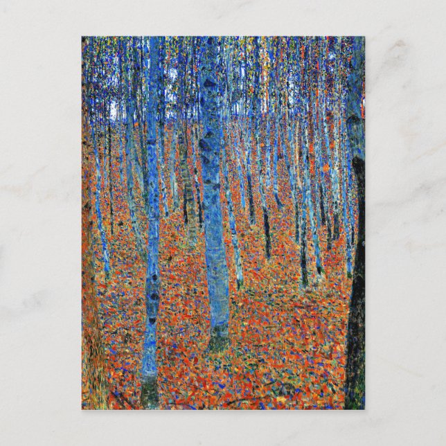 Gustav Klimt, Beech Grove I Postkarte (Vorderseite)