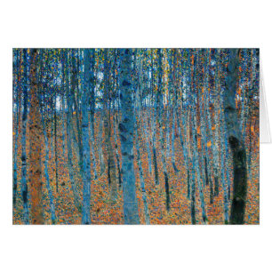 Gustav Klimt Beech Tree Forest Grove