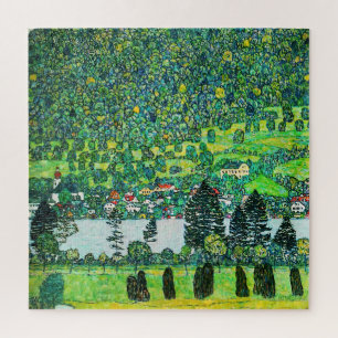 Gustav Klimt - Berghang in Unterach Puzzle