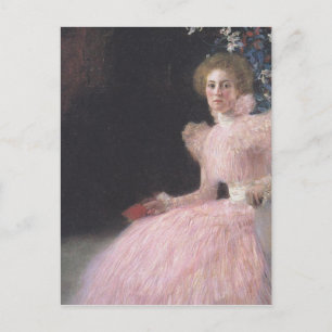 Gustav Klimt - Bildnis Sonja Knips Porträt Postkarte