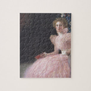 Gustav Klimt - Bildnis Sonja Knips Porträt Puzzle
