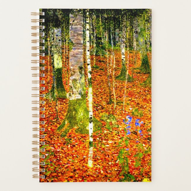 Gustav Klimt Birch Trees Planer (Vorderseite)