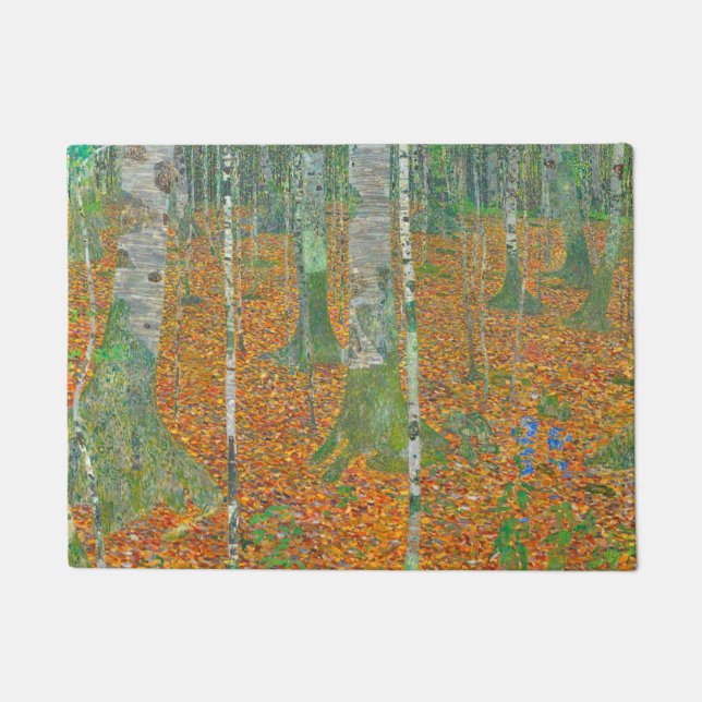 Gustav Klimt - Birchwald Fußmatte (Vorderseite)