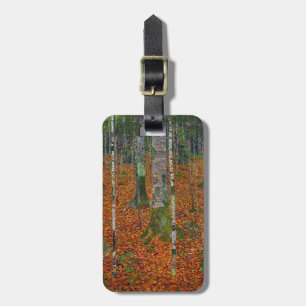 Gustav Klimt - Birkenwald Gepäckanhänger