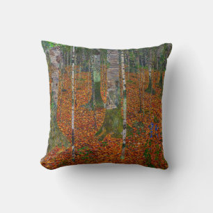 Gustav Klimt - Birkenwald Kissen