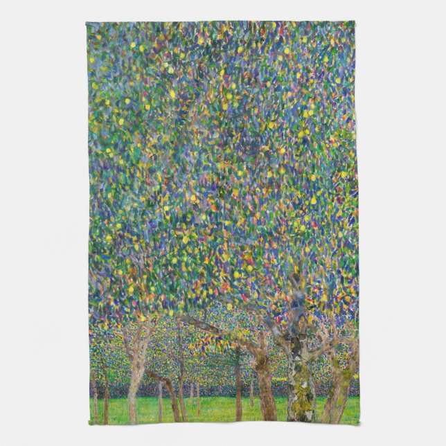 Gustav Klimt - Birnbaum Geschirrtuch (Vertikal)