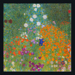 Gustav Klimt - Blumengarten Acryl Wandkunst<br><div class="desc">Blumengarten - Gustav Klimt 1905-1907</div>