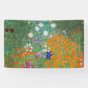 Gustav Klimt - Blumengarten Banner