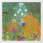 Gustav Klimt - Blumengarten Bodenaufkleber<br><div class="desc">Blumengarten - Gustav Klimt 1905-1907</div>