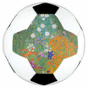 Gustav Klimt - Blumengarten Fußball