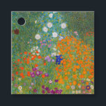 Gustav Klimt - Blumengarten Geschenkanhänger<br><div class="desc">Blumengarten - Gustav Klimt 1905-1907</div>