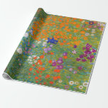 Gustav Klimt - Blumengarten Geschenkpapier<br><div class="desc">Blumengarten - Gustav Klimt 1905-1907</div>