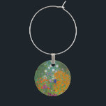 Gustav Klimt - Blumengarten Glasmarker<br><div class="desc">Blumengarten - Gustav Klimt 1905-1907</div>